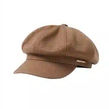 南极人 帽子秋冬季韩版气质八角帽显脸小适合方圆脸英伦复古文艺报童画家帽 百搭 贝雷帽 女款