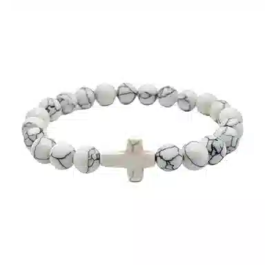 X3COMMUNE Cross Bead Bracelet