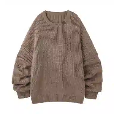 BJHG Reckless Amber Glow Knit Sweater