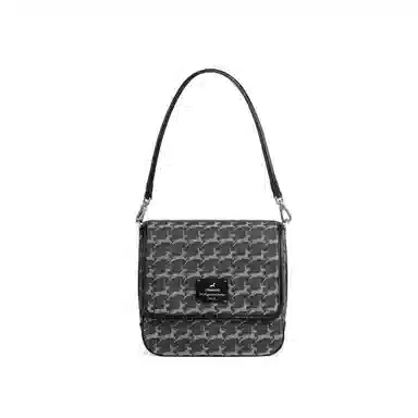 妙迪 复古潮流百搭 牛仔 腋下包单肩包 常规 女款 蓝