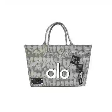 alo yoga Stardust Tote Bag Large Gray