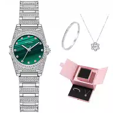 UYICOO Green Dial Watch