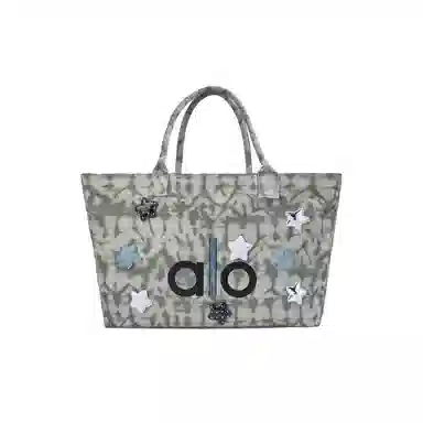 alo yoga Stardust Tote Bag Large Gray