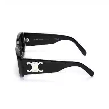 Celine Rectangular Sunglasses Black