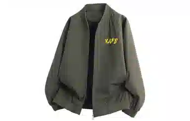 XAFB Basic Letter Print Jacket