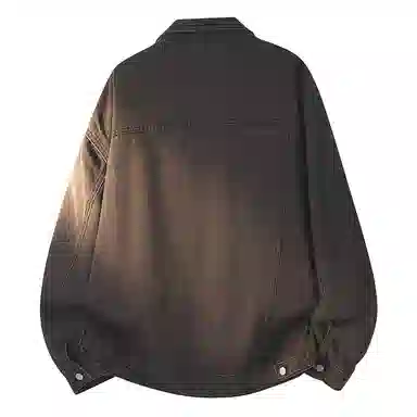 Kinbelle Detachable Flower Denim Jacket