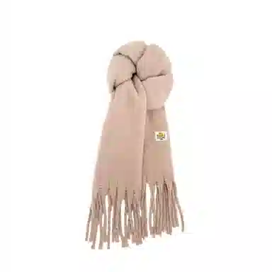 加菲猫家族 秋冬潮流氛围感软糯糯亲肤时尚百搭保暖加厚 绒线围巾 男女同款情侣款