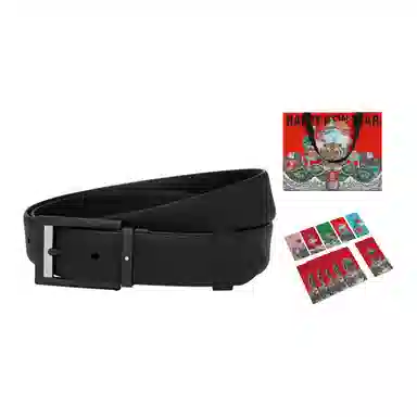 Montblanc Leather Belt Black