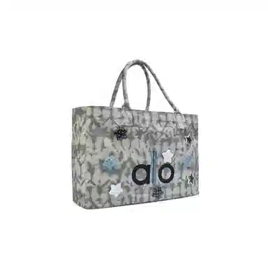 alo yoga Stardust Tote Bag Large Gray