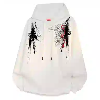C1RCA Street Ink Spiderweb Hoodie