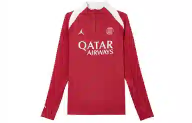 Jordan ADV Long Sleeve Football Jersey Red