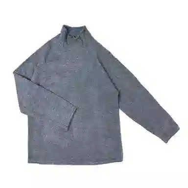 【dme】 日系潮牌复古纯色简约高领舒适百搭高级感慵懒风宽松时尚上衣针织衫 男女同款