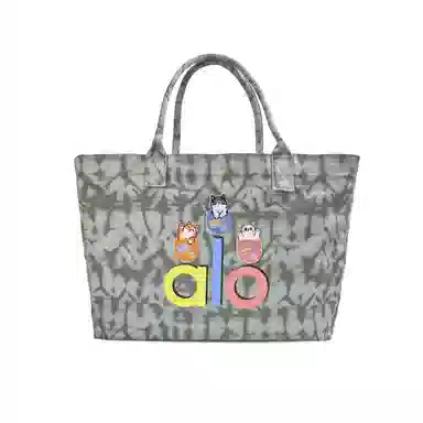 alo yoga Stardust Tote Bag Large Gray