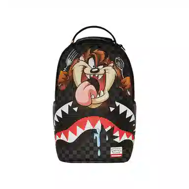 SPRAYGROUND Shark Logo Checkerboard Backpack