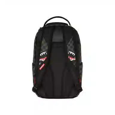 SPRAYGROUND Shark Logo Checkerboard Backpack