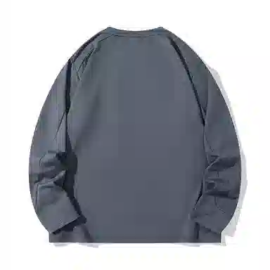 LISENPOK Double Layer Grid Pocket Sweatshirt