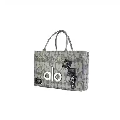 alo yoga Stardust Tote Bag Large Gray