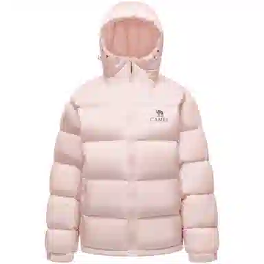 CAMEL Warm Fleece Series Down Jacket