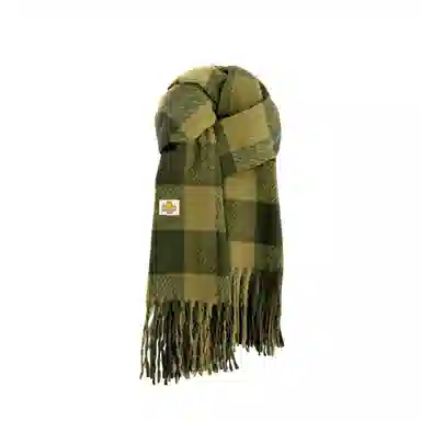 加菲猫家族 氛围感长巾韩式小清新流苏休闲时尚百搭加厚保暖 绒线围巾 男女同款情侣款