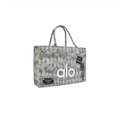 alo yoga Stardust Tote Bag Large Gray