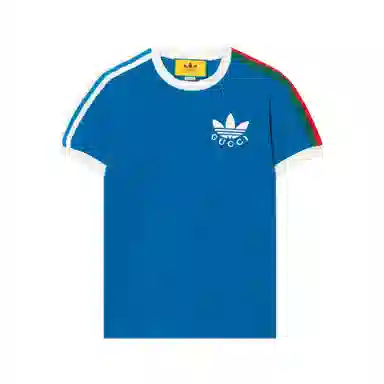 Gucci x Adidas SS22 Blue Tee