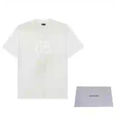 Balenciaga SS23 Logo T-Shirt White