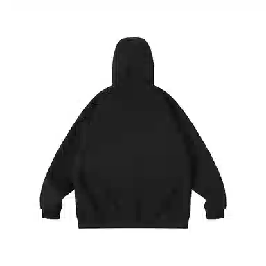 【dme】 秋季潮牌重磅日系休闲复古简约百搭街头情侣日常户外运动连帽拉链水洗色块港风宽松上衣长袖卫衣 男女同款