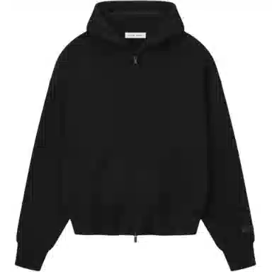 Fear of God Essentials SS25 Classic Fit Hoodie Jet Black