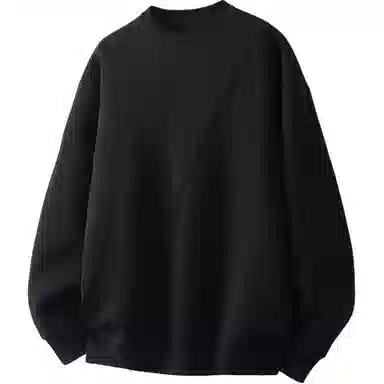 金盾 圆领长袖宽松拼接卫衣 男款