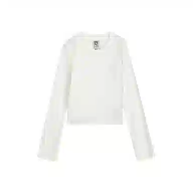 PUMA x ROSÉ Long Sleeve Tee White