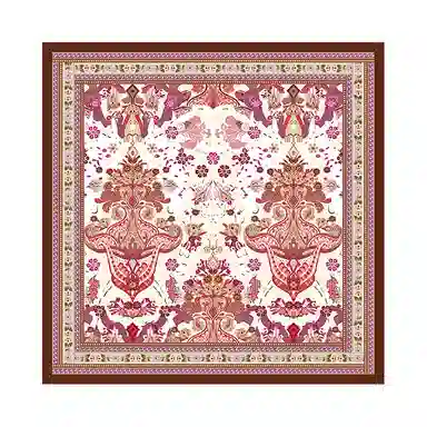 上海故事 印花方巾披肩礼盒 桑蚕丝 丝巾 女款