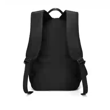 稻草人 时尚休闲运动潮流轻便设计 织物 双肩包 男款 黑色