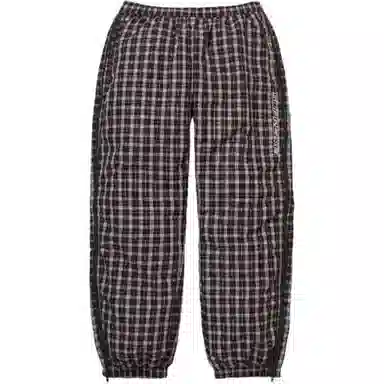 Supreme FW25 Plaid Warm Up Pant