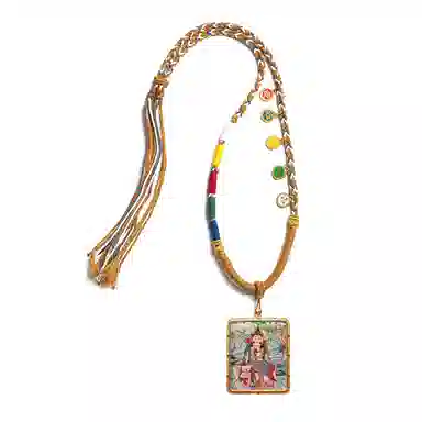 睦珦 招财进宝 升职加薪 福运亨通 万事顺利  独特小众个性百搭 合金 项链 男女同款情侣款