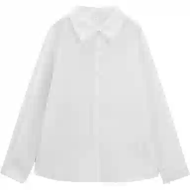 爱依服 简约纯色通勤常规长袖衬衫 女款