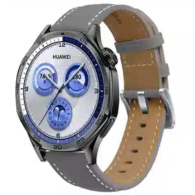 亿祈发 表带 华为适用 皮材质 商务高级车线皮表带男女通用