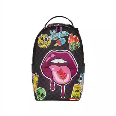 Sprayground Checkerboard Graffiti Backpack