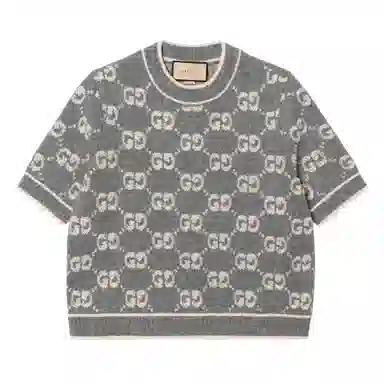 Gucci GG Knit Crewneck Tee