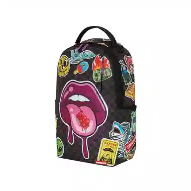 Sprayground Checkerboard Graffiti Backpack