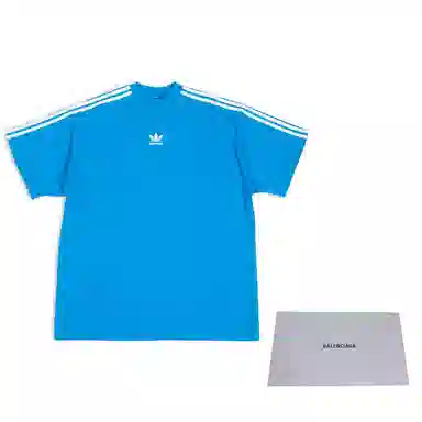 Balenciaga x Adidas FW22 Blue T-Shirt