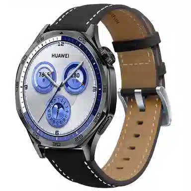 亿祈发 表带 华为适用 皮材质 商务高级车线皮表带男女通用