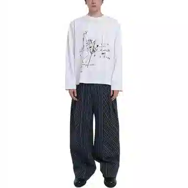 TZ Official Printed Pullover Long Sleeve Tee