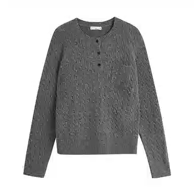 茵曼 百搭通勤简约针织衫 女款