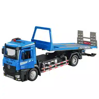 卡威 电动平板拖车 收藏车模