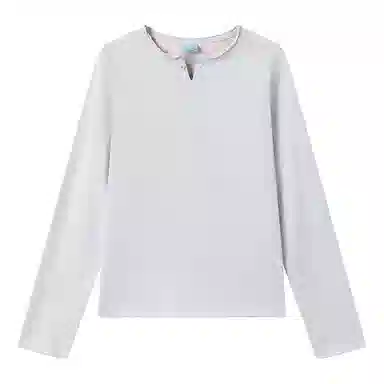 Crying Center V-Neck Colorblock Sweatshirt