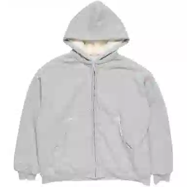 Acne Studios FW25 Fleece Hoodie Gray