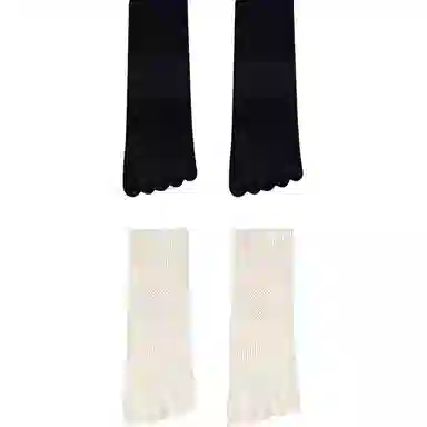 妮轻 薄款纯色简约短袜 女款