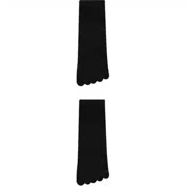 妮轻 薄款纯色简约短袜 女款