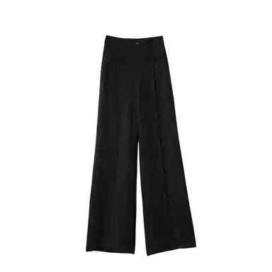 晚白 高腰显瘦阔腿减龄垂感休闲裤 女款