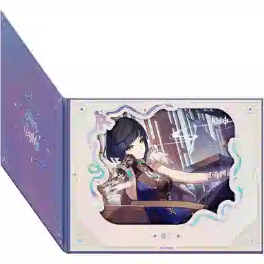 原神 命定之日系列 翻页式花窗 色纸